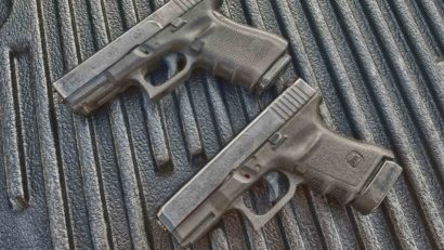 The Glock 19 and Glock 30sf are very similar in size.