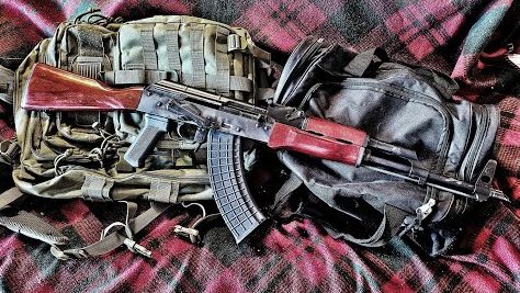 The Riley Defense AK 47 comes with laminate furniture and features a forged trunnion and bold carrier group.